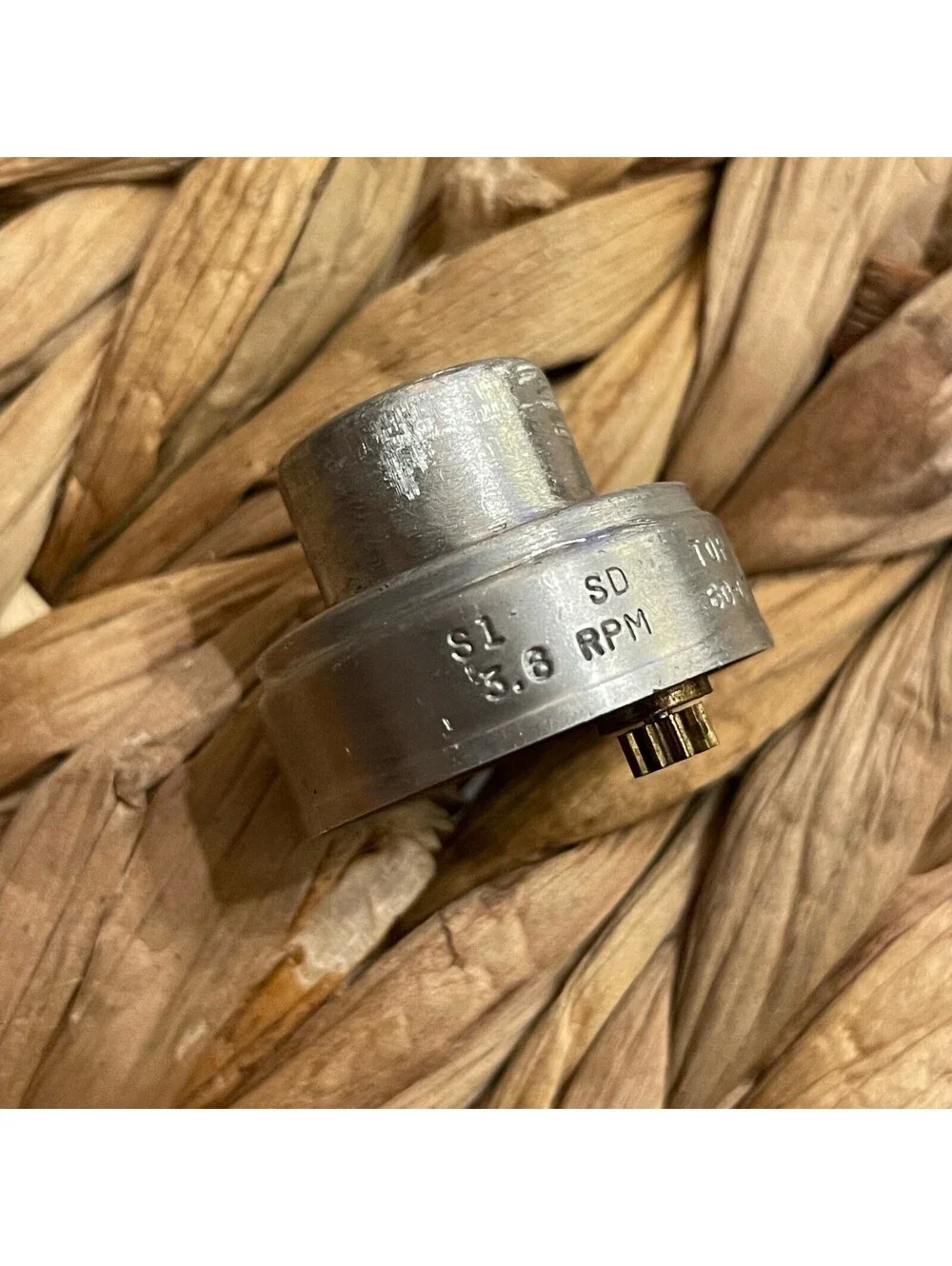 ✅Telechron H-3 Clock Motor Rotor 3.6 RPM Synchronous GE Electric Coil#️⃣0992